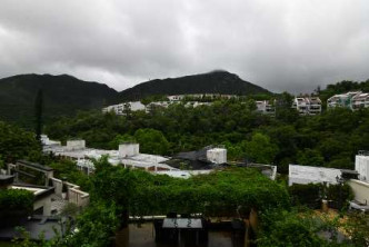 從洋房可外望壽臣山一帶豪宅及翠綠山群。