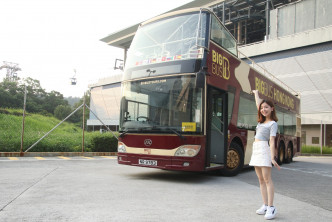 昂坪360與Big Bus Tours首度合作開辦的「360纜車．敞篷觀光巴士黃昏遊」路線。昂坪360圖片