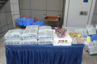 警方检获重47公斤的大麻花，总值约840万港元。
