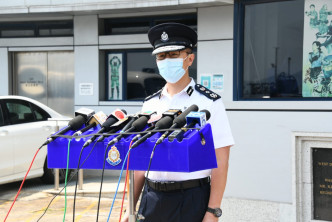 萧泽颐指警队上下对事件感到非常痛心。