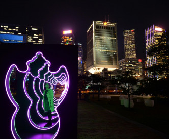 旅发局明起举办「闪跃维港灯影节」