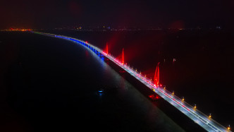 港珠澳大橋。新華社圖片