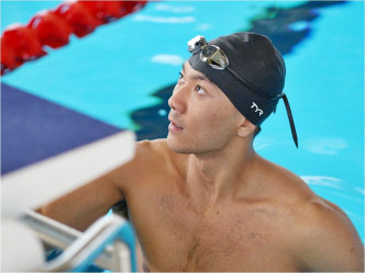 泳手温泰吴退出奥运，以抗议军方夺权。网图