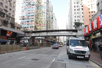 有警車到場。 徐裕民攝