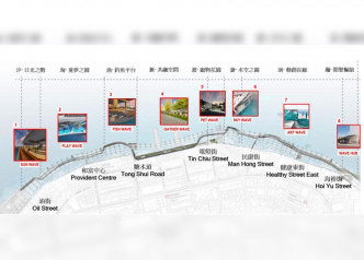 板道共分为8大主题区域。土木工程拓展署文件截图