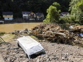 在这场被形容为百年一遇的大水灾中，最少有191人死亡，仍有许多人失踪。美联社图片