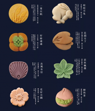 蘇州博物館的月餅每款都十分精美。互聯網圖片