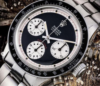 展品之一劳力士Paul Newman RCO型号6263手表。