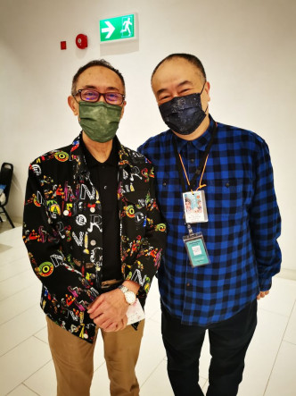 毛俊辉（左）赞高志森改编《锁麟囊》出色。