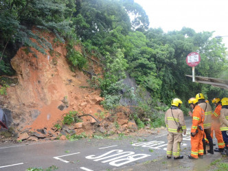 天文台取消山泥傾瀉警告。資料圖片