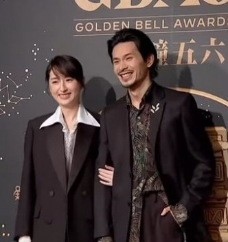 去年視帝姚淳耀及視后柯佳嬿擔任《第56屆金鐘獎》提名名單揭曉嘉賓。