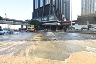 灣仔菲林明道7小時食水供應受影響。資料圖片