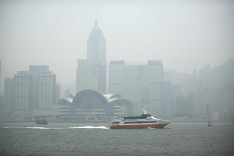香港烟霞弥漫。资料图片