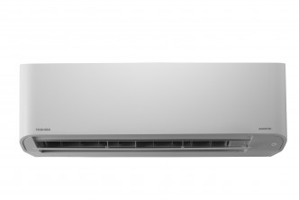 Toshiba東芝一匹變頻掛牆式冷暖分體冷氣機/原價$6,190、折後$4,880/連基本安裝,具雙重清潔系統,採用樹脂疏水塗層及備有自我清潔功能,可減低水和油的積聚,再用自然風吹乾機內濕氣,防止機內霉菌滋生。(Suning蘇寧)