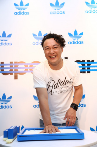 陈奕迅与Adidas合作多年。资料图片
