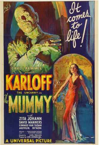 1932年上演的荷里活经典恐怖片。网图