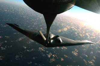 美军B2轰炸机。网上图片