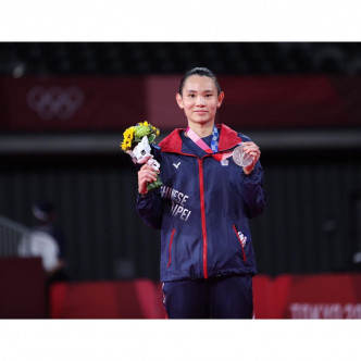台灣選手戴資穎日前於奧運羽毛球女子單打項目奪得銀牌。