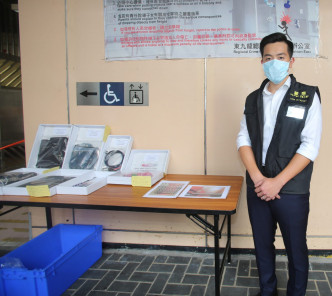 陳俊揚指昨日在黃大仙下邨一公屋單位外拘捕15歲男童。