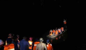 湖北鶴峰躲避峽突發山洪造成12人死亡1人失聯。網圖