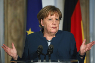 德國總理默克爾。AP圖片