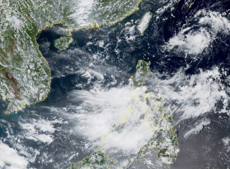 台湾中央气象局表示，菲律宾海面低气压未来不排除发展为台风。中央气象局图片