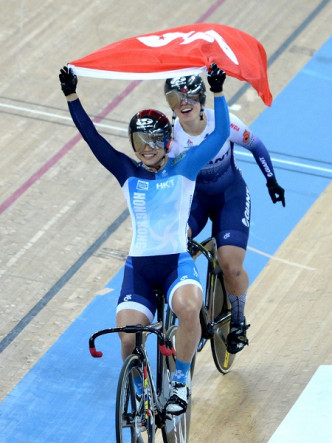 李慧詩2019年在場地世界單車賽勝出。資料圖片