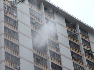 黃大仙富山邨富信樓發生火警。