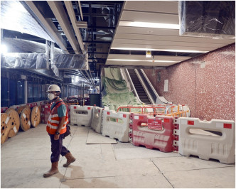 港铁表示，工程将安全放在首位。资料图片