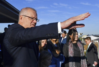 澳洲總理莫里森。AP圖片