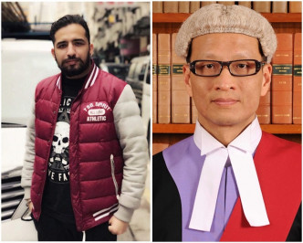 印度裔极度重犯文子星（Ramanjit Singh，左）；主审法官叶佐文。资料图片