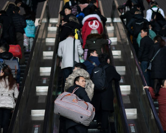 全國鐵路預計運載旅客達4.13億人次。新華社