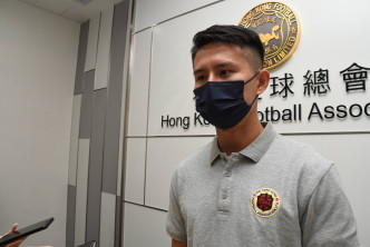 黃威加盟成為香港U23主力。 本報記者攝
