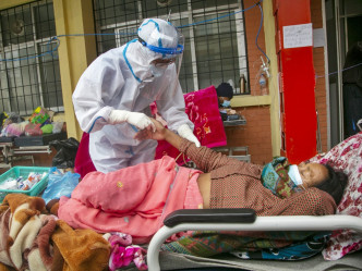 尼泊尔疫情同样严峻。AP资料图片