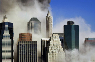 美國911恐怖襲擊事件。 AP資料圖片