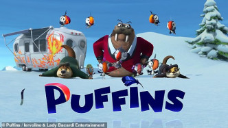 動畫影集《Puffins》由尊尼配音。
