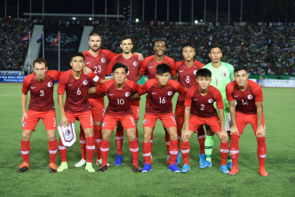 港足出战世界杯亚洲区次圈外围赛C组对作客柬埔寨，最后打成1:1各得一分。相片由足总提供