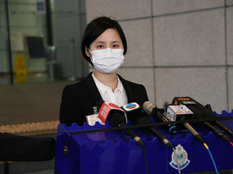 毒品调查科行动组女总督察叶秀兰。