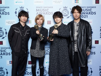 Official髭男dism赢得「年度歌手」及「最佳流行歌手」。
