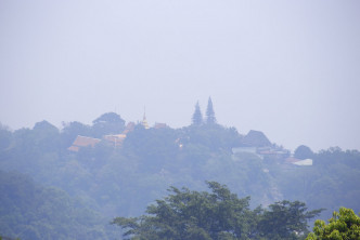 泰国北部空气污染严重，清迈更位列全球空气质素最差城市首位。　AP图片