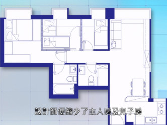 圖則。無綫財經台節目《家居．築則》截圖