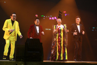 去年黎小田、胡楓和陳欣健任薛家燕演唱會嘉賓。