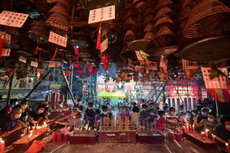 长洲举行太平清醮。资料图片