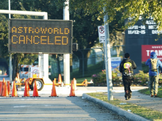 事发后Astroworld 音乐节决定取消。AP
