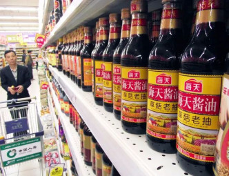 海天酱油在内地多省市也有销售点。网图