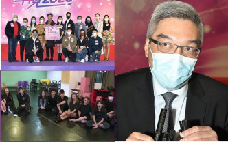 无綫副总经理杜之克否认ViuTV《全民造星III》(下图)乱了TVB阵脚，要改播剧集《香港爱情故事》(上图)压阵。