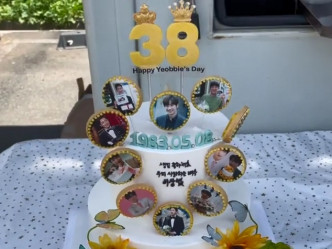 李相燁本周六38歲生日，都有蛋糕預祝。