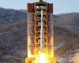 朝中社指北韩在西海卫星发射场进行了极其重大试验。网图