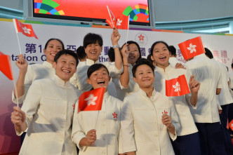 本港将派出580名运动员、共800人的代表团参与亚运会，是历来最多。卢江球摄