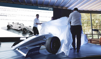 香港车厂KCMG为赛事提供大会特别订制的F4赛车。　相片由公关提供